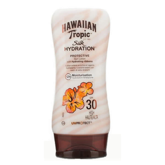 Hawaiian Tropic Silk Hydration Protective Sun Lotion Spf30 High 180ml