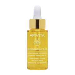 Apivita Beessential Oils Day Oil Skin Supplement Strengthens &amp; Moisturizes 15ml Jag Couture London - New York