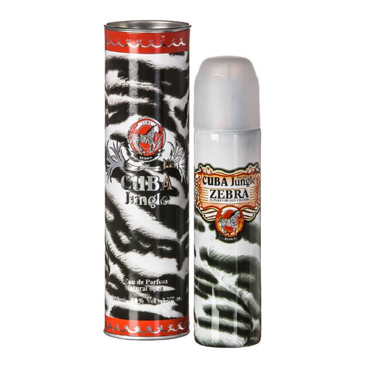 Cuba Paris Jungle Zebra Eau De Perfume Spray 100ml