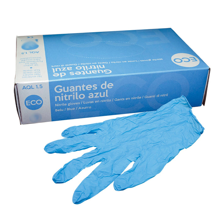 Abena Nitrile Guards Blue XS 150U