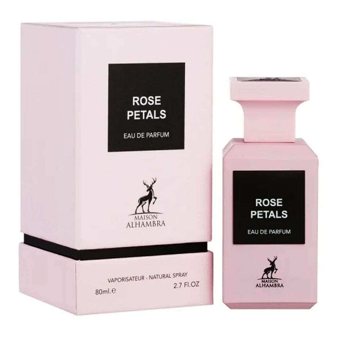 Maison Alhambra Rose Petals Eau De Parfum 80ml Spray