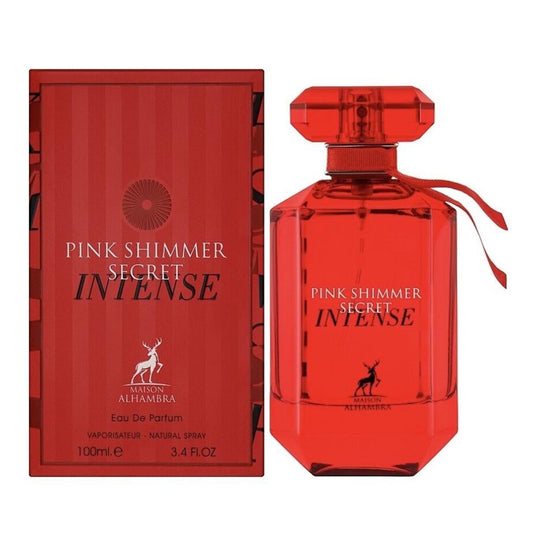 Maison Alhambra Pink Shimmer Secret Intense Eau De Parfum 100ml Spray