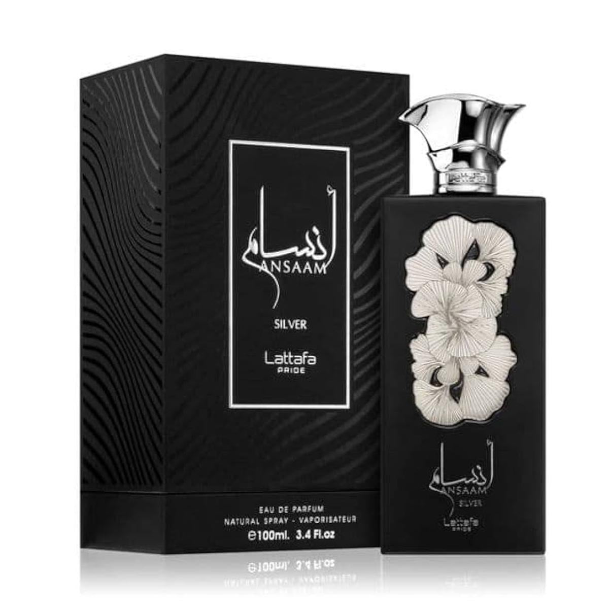 Lattafa Ansaam Silver Eau De Parfum 100ml Spray