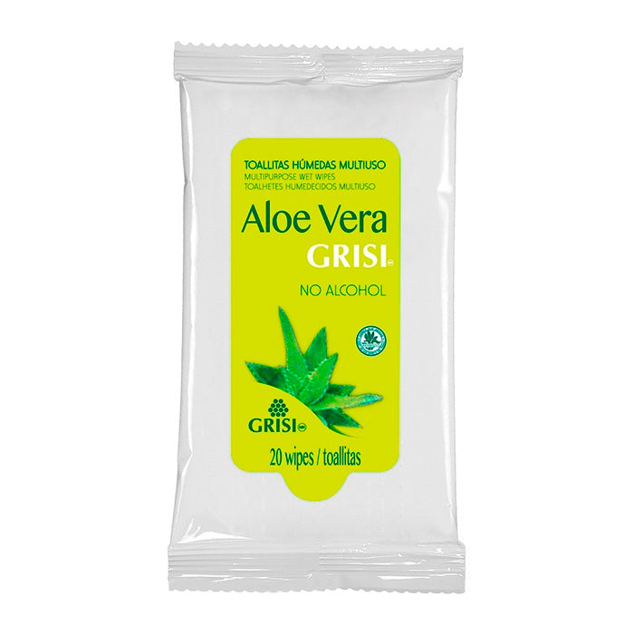 Grisi Aloe Vera Multipurpose Wipes 20U Jag Couture London - New York