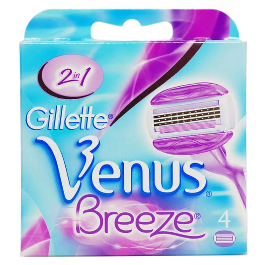 Gillette Venus Breeze Refill 4 Units Jag Couture London - New York