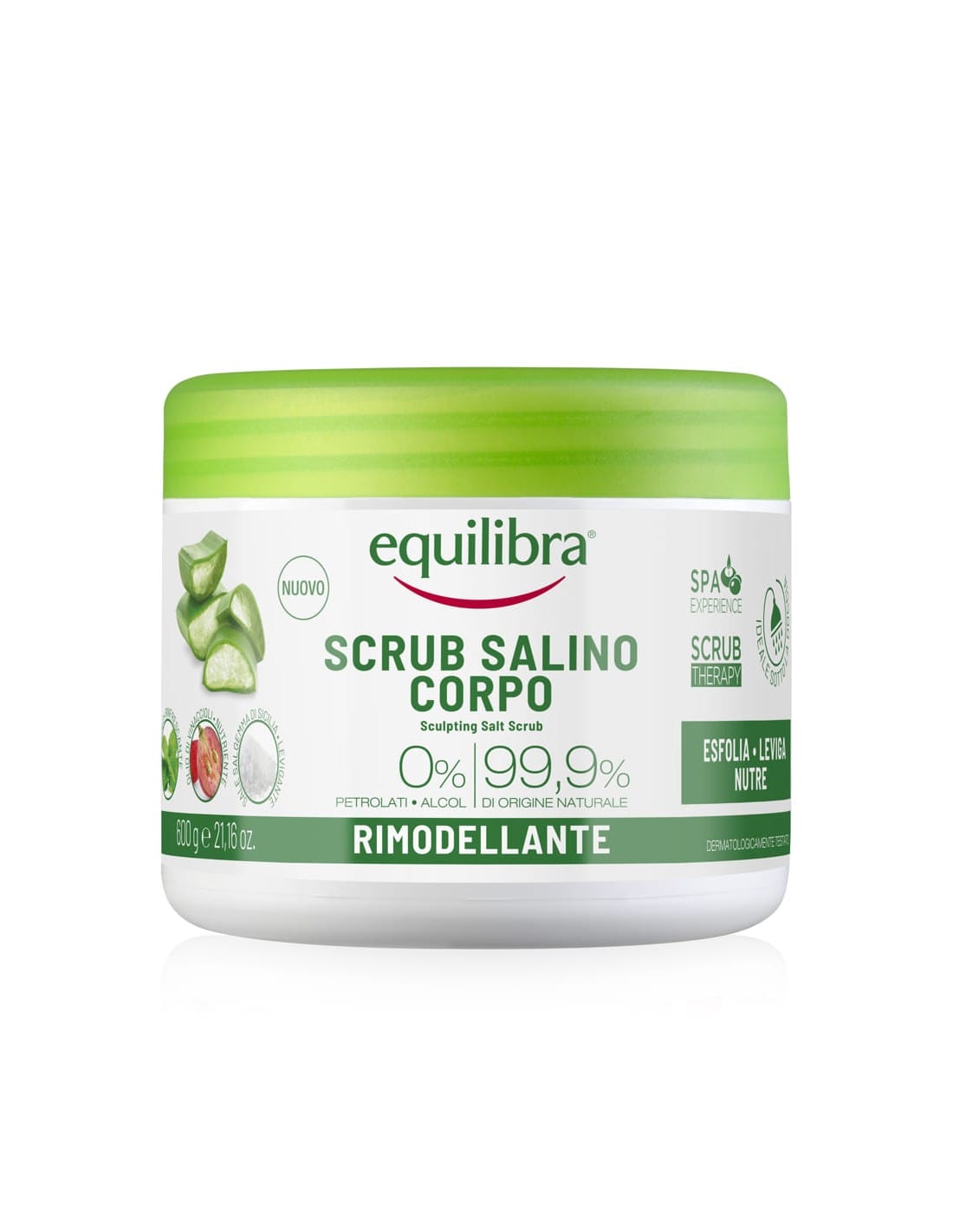 Equilibra Body Aloe Reshaping Scrub 600g