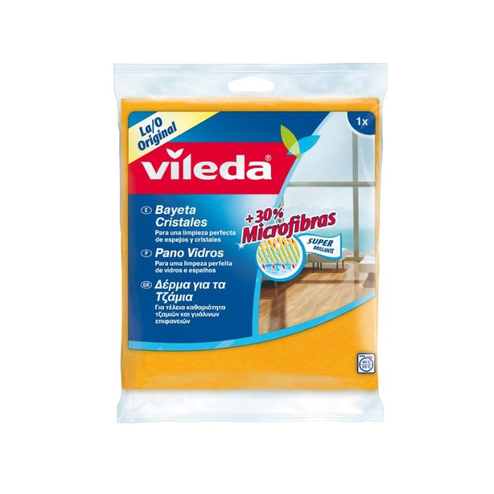 Vileda Glass Cloth 1 Unit