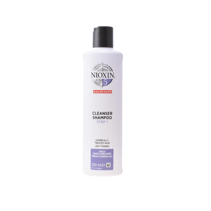 Nioxin System 5 Shampoo Volumizing Weak Fine Hair Chemically Treated Hair 300ml