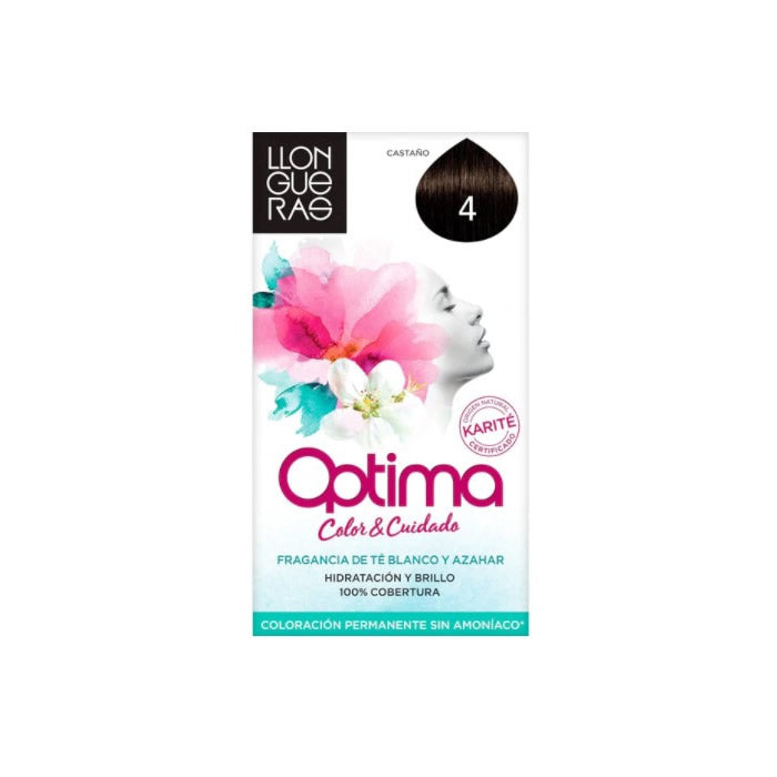 Llongueras Optima Hair Colour 4 Brown