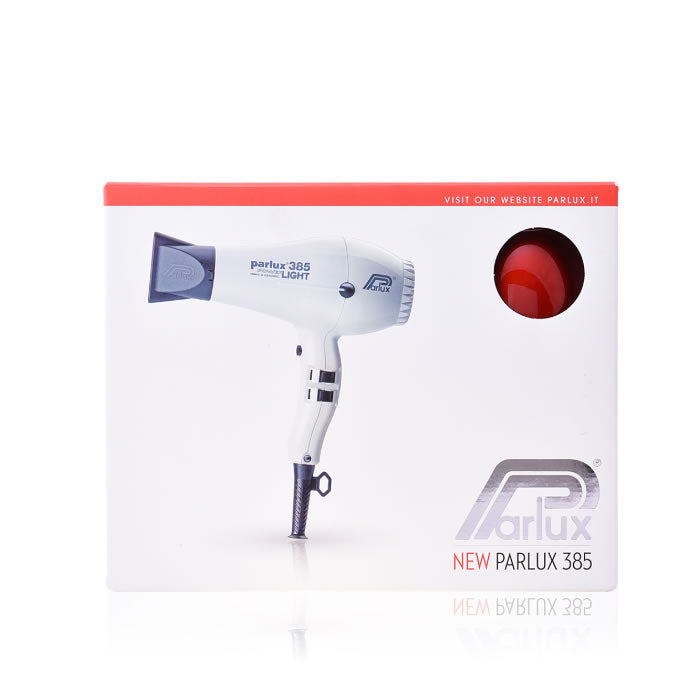 Parlux Hair Dryer 385 Powerlight Ionic & Ceramic Red