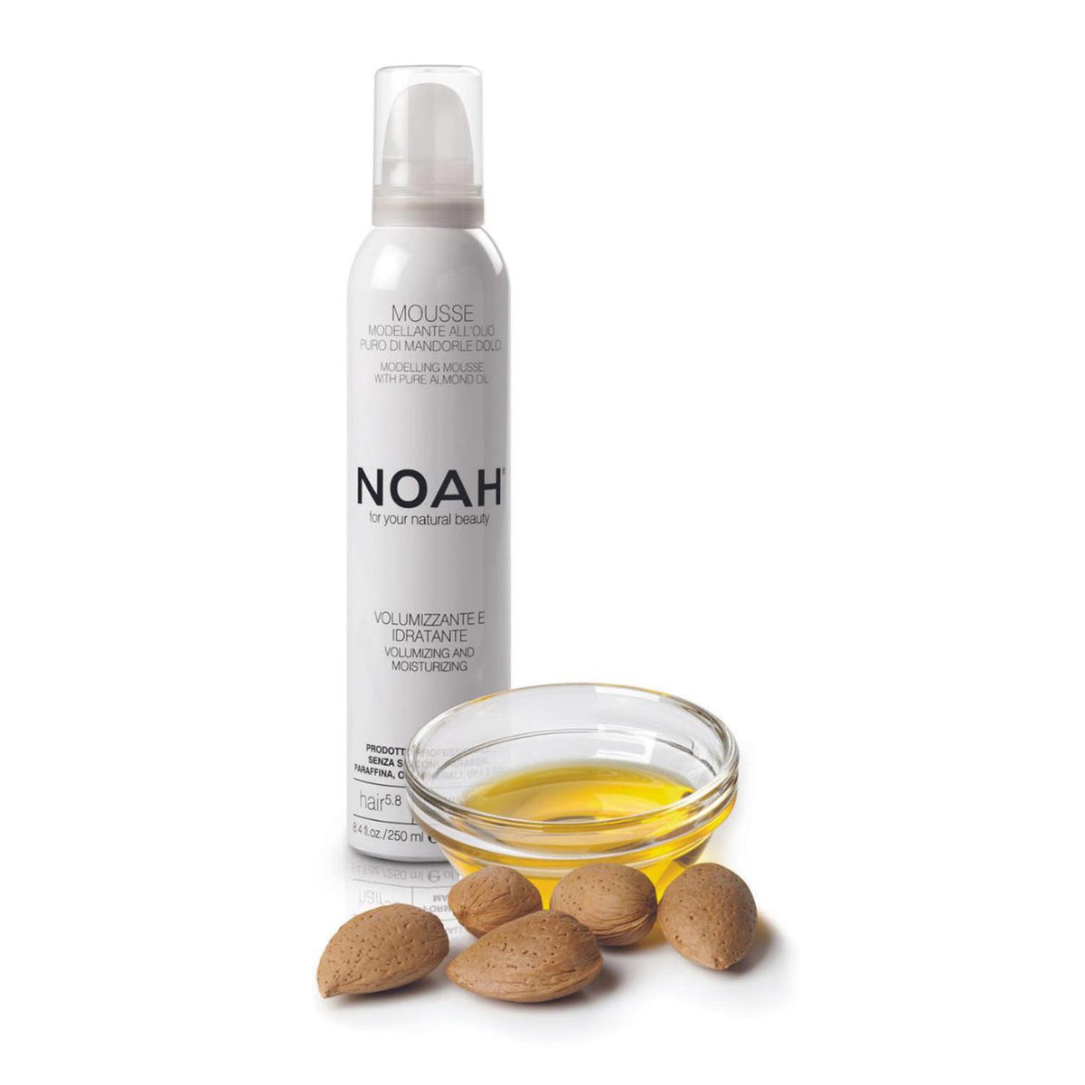 Noah Style Espuma Moldeadora Almendras Dulces 250ml