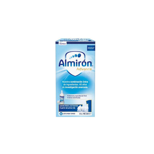 Almirón Advance 1 Minibiberón 4x 70ml