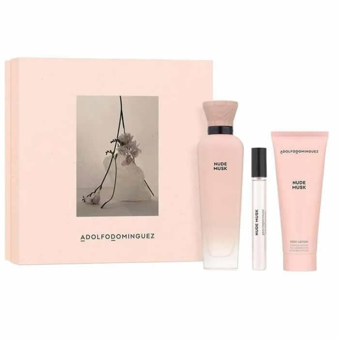 AD Nude Musk Eau De Parfum Spray 120ml Set 3 Pieces