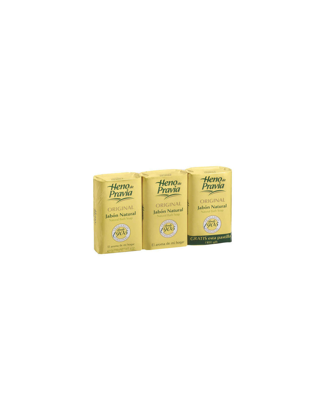 Heno De Pravia Original Jabón Natural Pack 2 X 115g