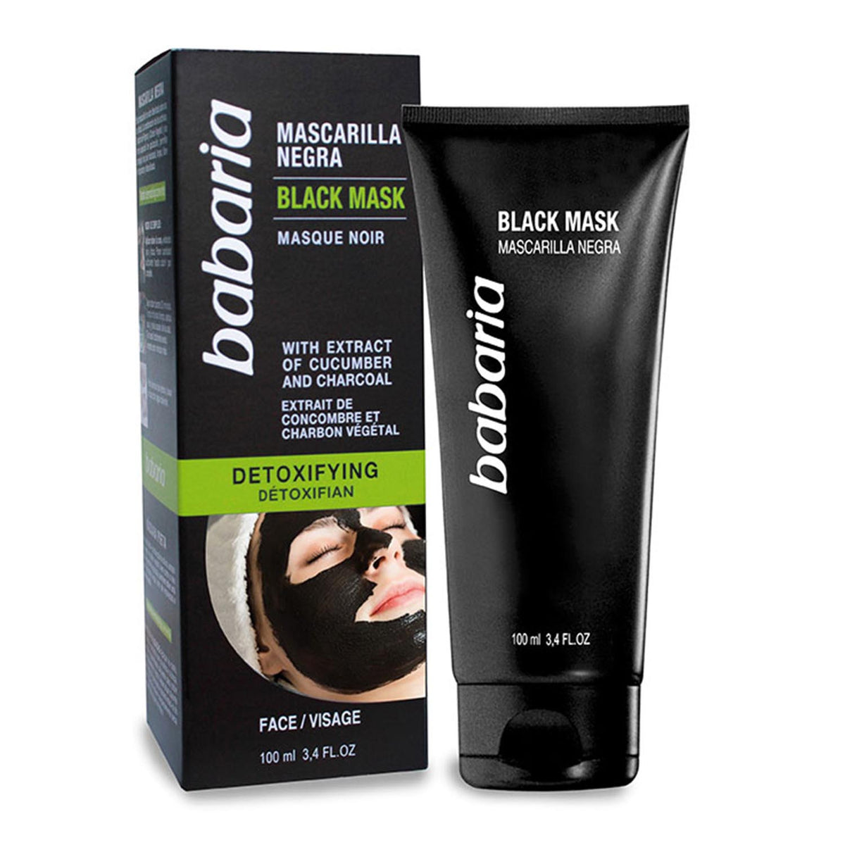 Babaria Black Detox Mask 100ml