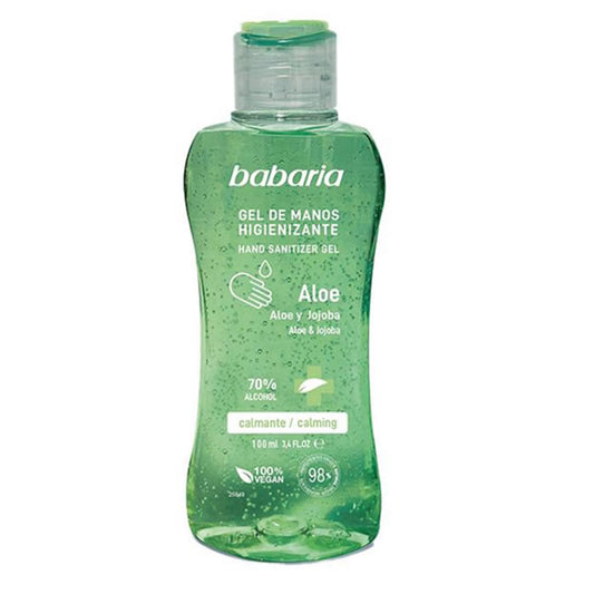 Babaria Aloe Sanitizing Hand Gel 70% Alcohol 100ml