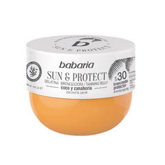 Babaria Tanning Jelly Sun &amp; Protect Coconut And Carrot Spf30 300ml