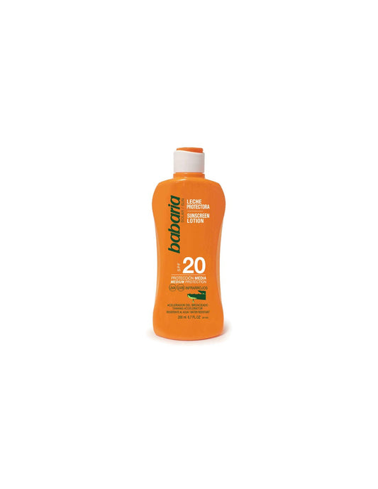 Babaria Sol Leche Protector Aloe Sfp20 300ml