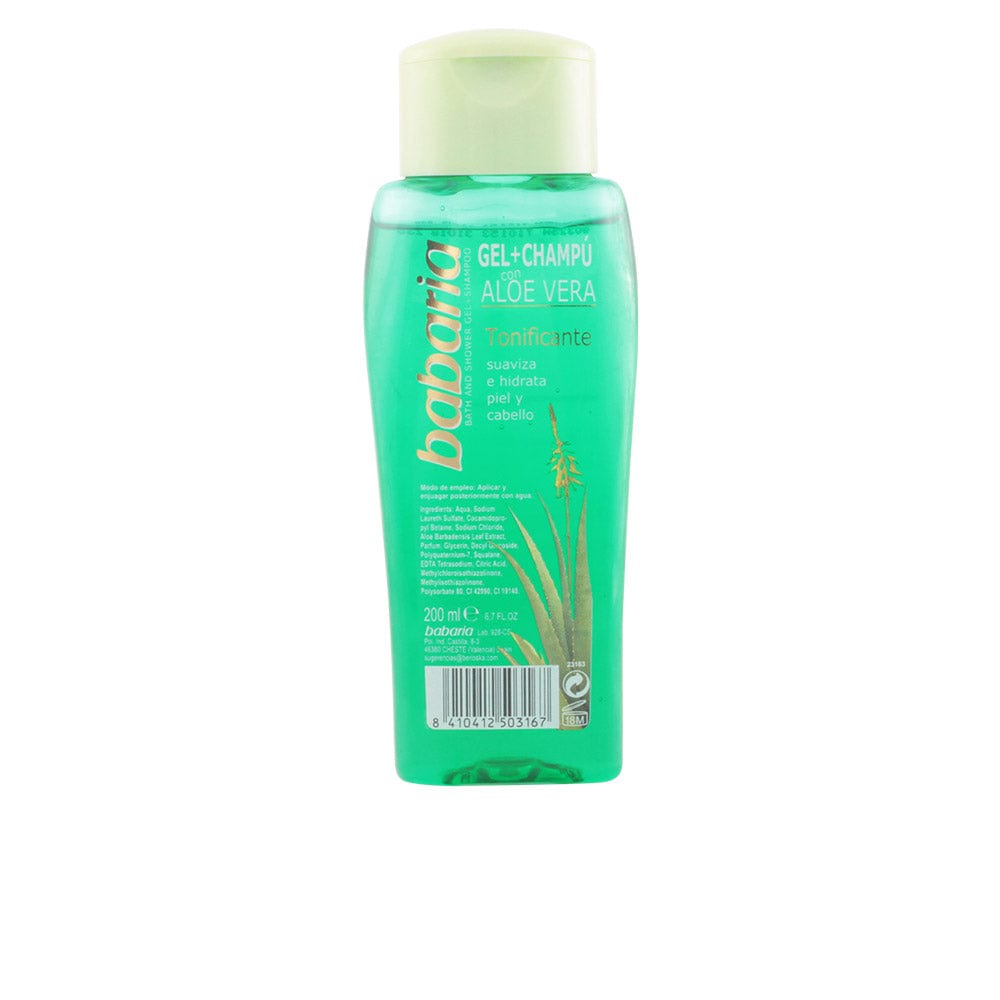 Babaria Aloe Vera Shampoo+Gel 200ml