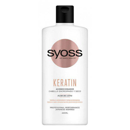 Syoss Keratin Acondicionador Cabello Encrespado y Seco 440ml