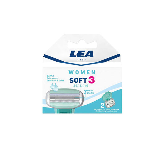 Lea Recambios Woman Soft3 Sensitive 2un