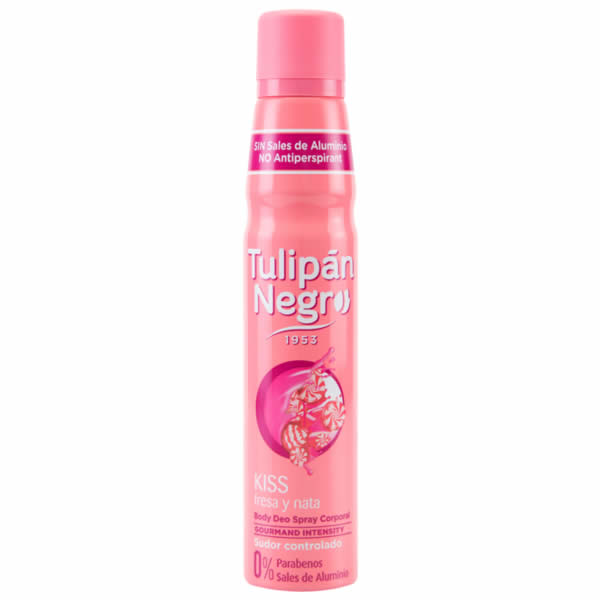 Tulipán Negro Strawberry And Cream Deodorant Spray 200ml