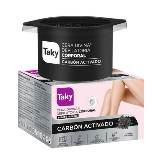 Taky Cire Dépilatoire Divine Corps au Charbon Actif 300gr