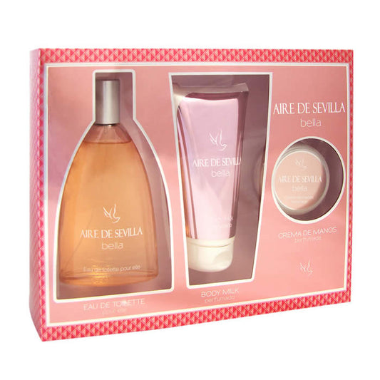 Aire De Sevilla Bella Eau De Toilette Spray 150ml Set 3 Pieces