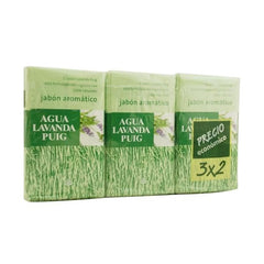 Agua Lavanda Puig Aromatic Toilet Soap Set