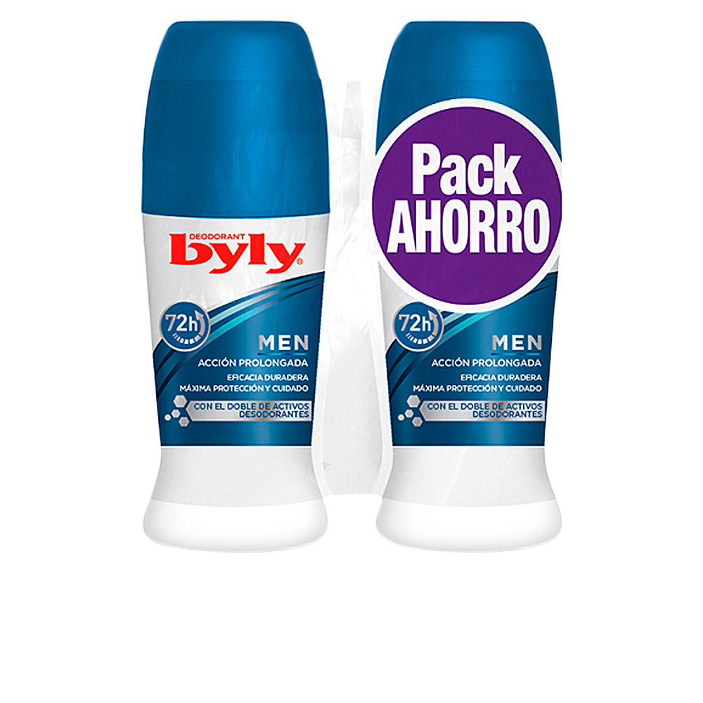 Byly For Men Roll On Deodorant 2x50ml