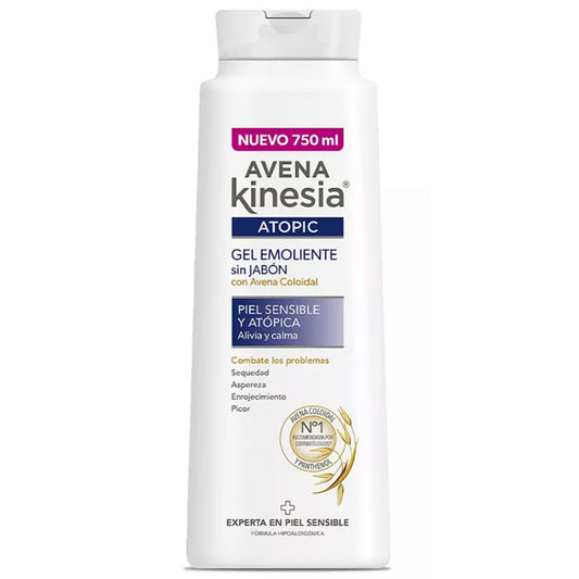 Avena Kinesia Atopic Soap Free Emollient Gel 750ml