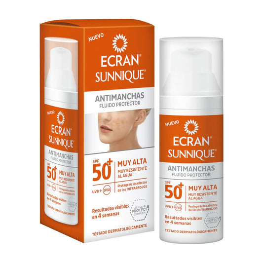 Ecran Sunnique Antimanchas Fluido Protector Spf50+ 50ml