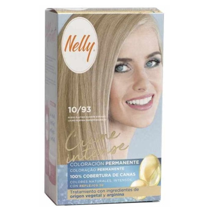 Nelly Creme Intense Tint 10/93 Platinum Blonde Golden Brown