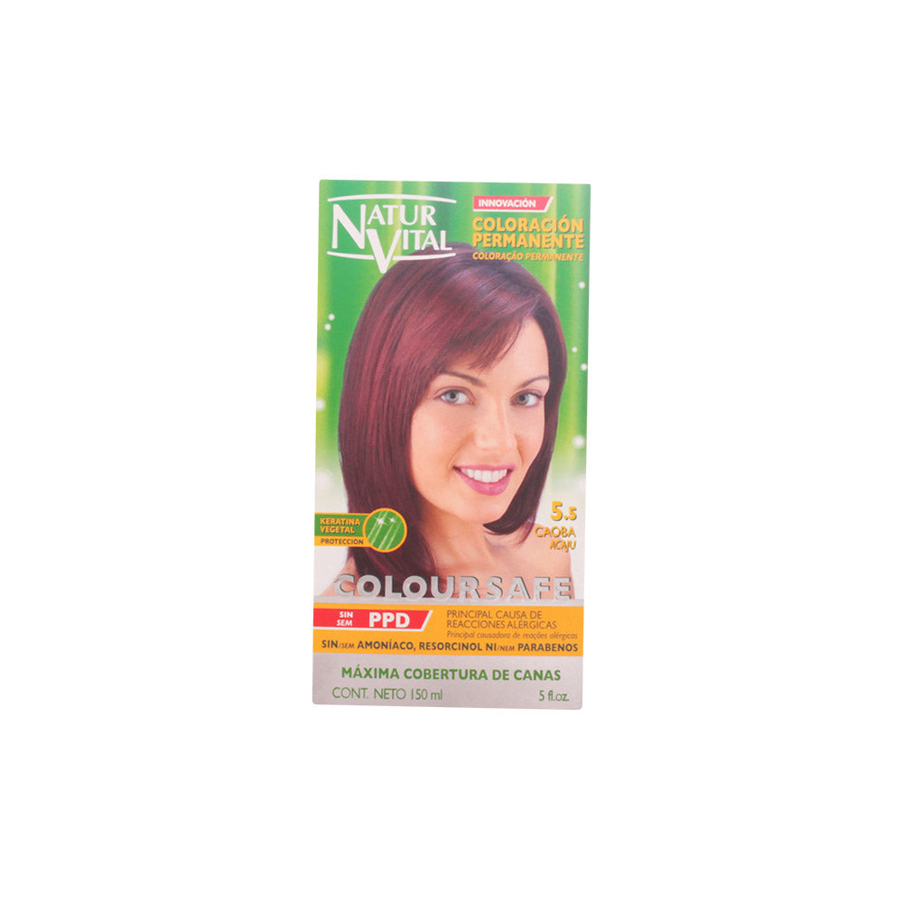 Naturaleza Y Vida Coloursafe Permanent 5.5 Caoba 150ml