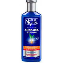 Naturvital Champú Anticaída Cabello Graso 300 100ml