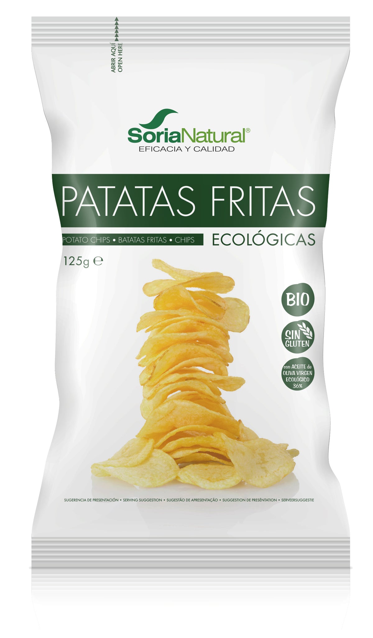 Alecosor Patatas Fritas Ecologicas Bolsa Grande