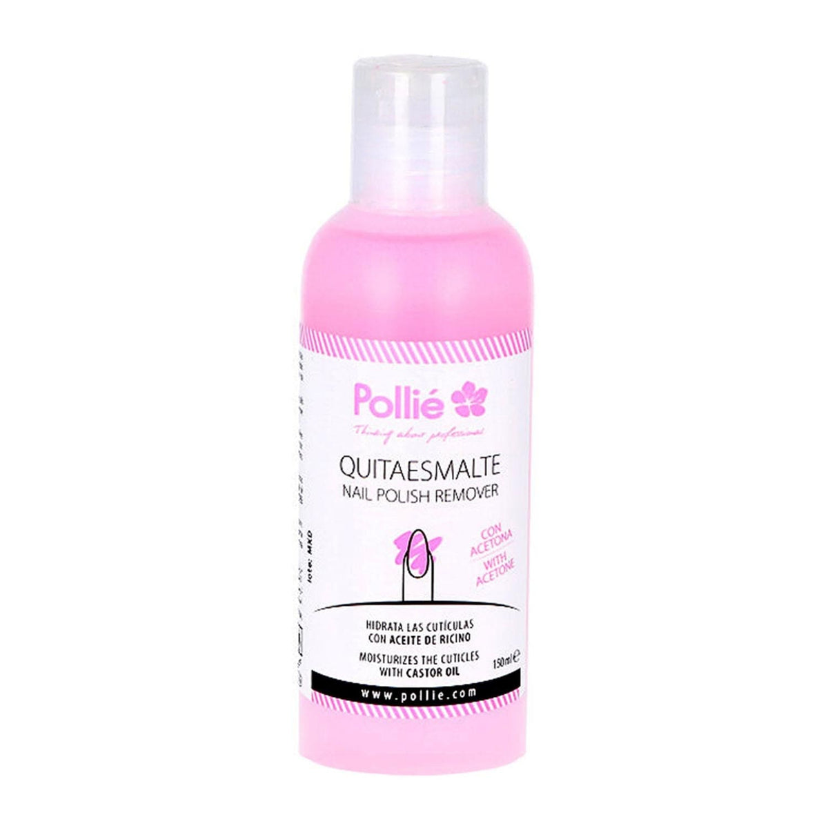 Eurostil Pollie Quitaesmalte Con Aceite De Ricino 150ml