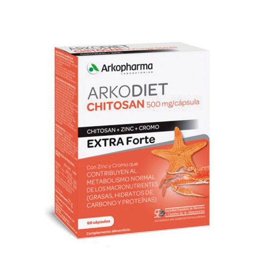 Arkopharma Chitosan Extra Forte 500mg 60 Capsules