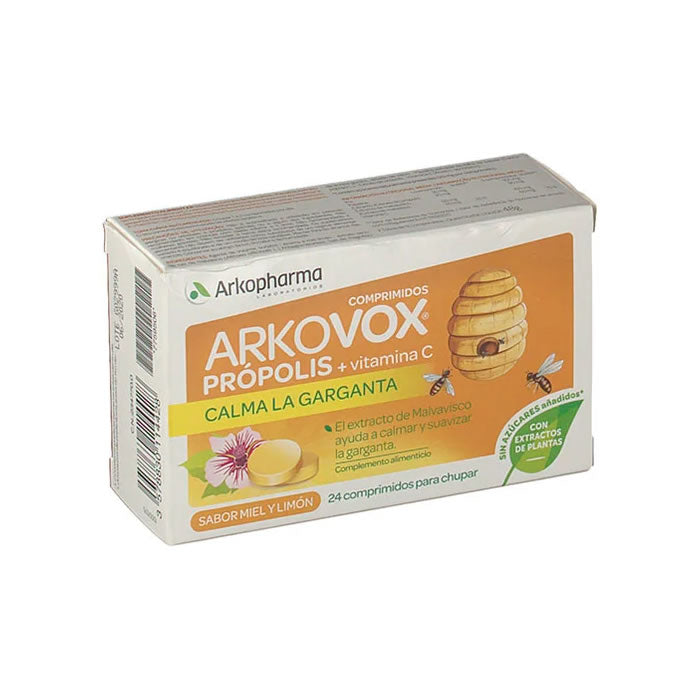 Arkopharma Arkovox 24 Honey &amp; Lemon Tablets