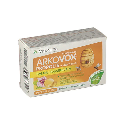 Arkopharma Arkovox 24 Honey &amp; Lemon Tablets