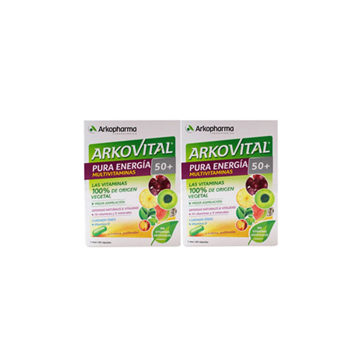 Arkopharma Arkovital Pure Energy Senior 50+ 2x60 Capsules