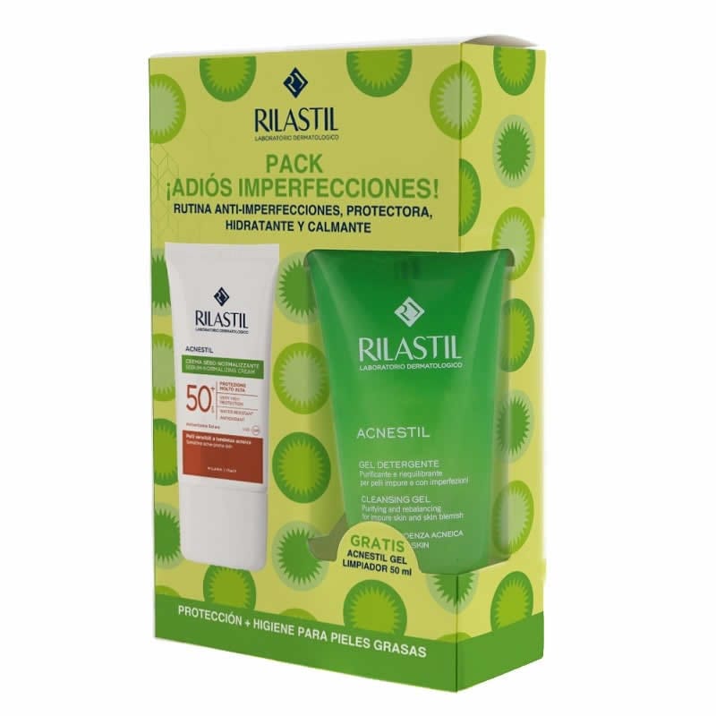 Rilastil Sun System Acnestil Spf 50+ Set 2 Pieces