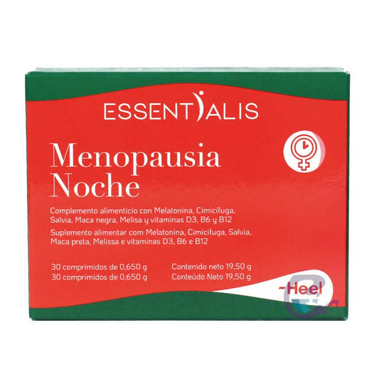 Essentialis Heel Menopause Night 30 Tablets