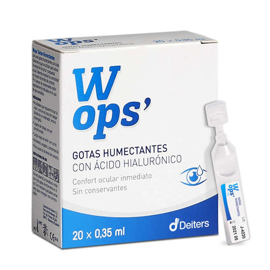 Deiters Wops Moisturising Drops Single Dose 20 Units