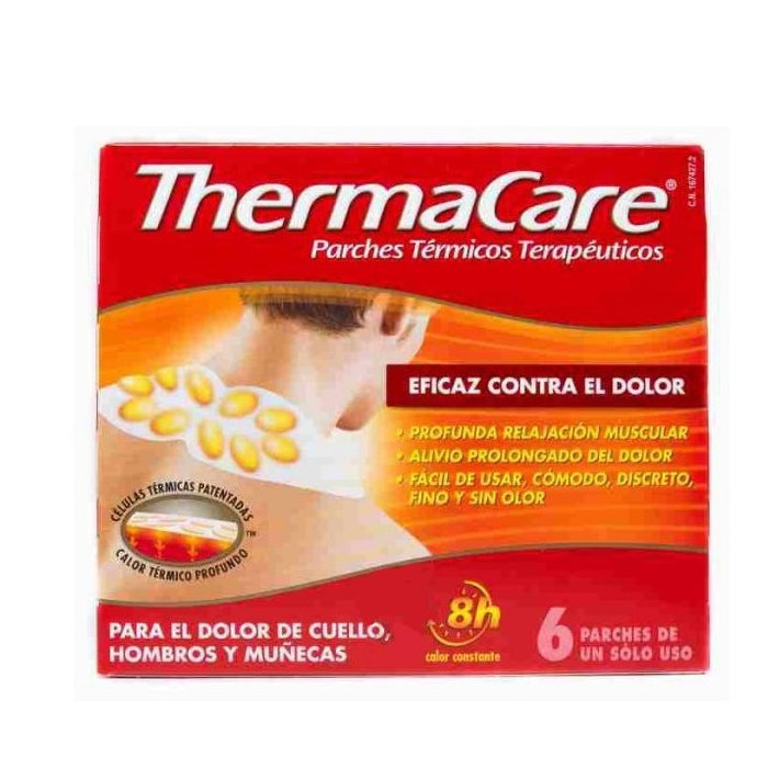 Thermacare Thermal Patches Terapeutic Neck Shoulders &amp; Dolls 6 Units