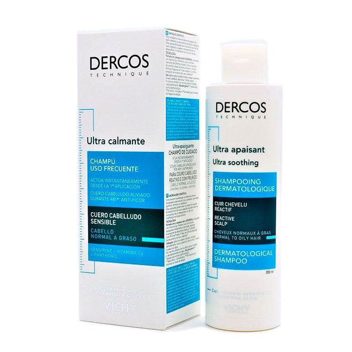 Vichy Dercos Ultra Soothing Shampoo 200ml