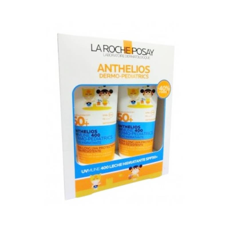 La Roche Posay Anthelios UVmune 400 Dermo-Pediatrics Spf50+ Moisturizing Milk 2x250ml Jag Couture London - New York