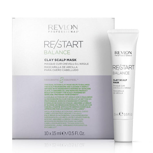 Revlon Re-Start Balance Clay Scalp Mask 1un