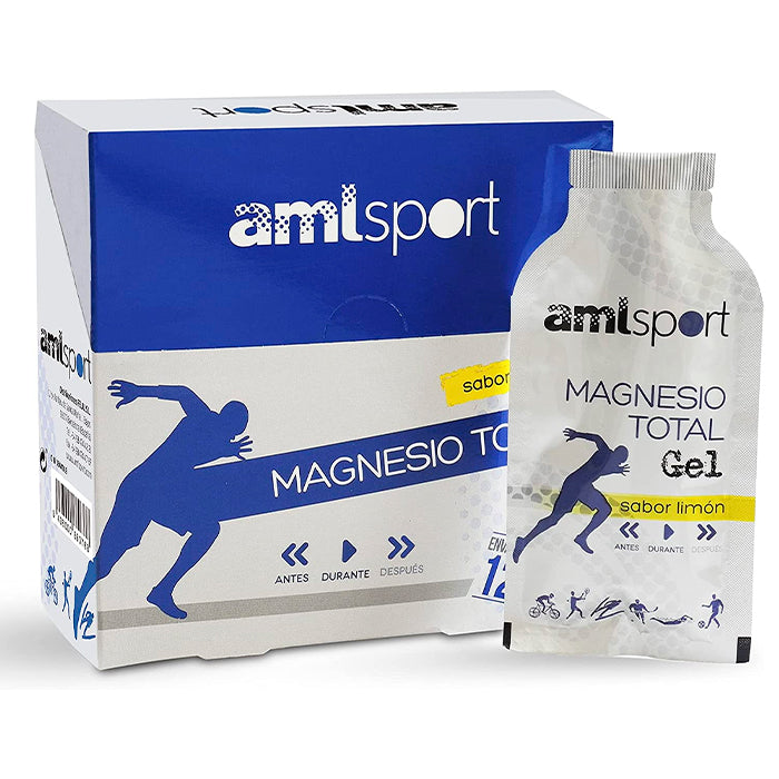 Amlsport Magnesium Total Gel Lemon 12 Sachets