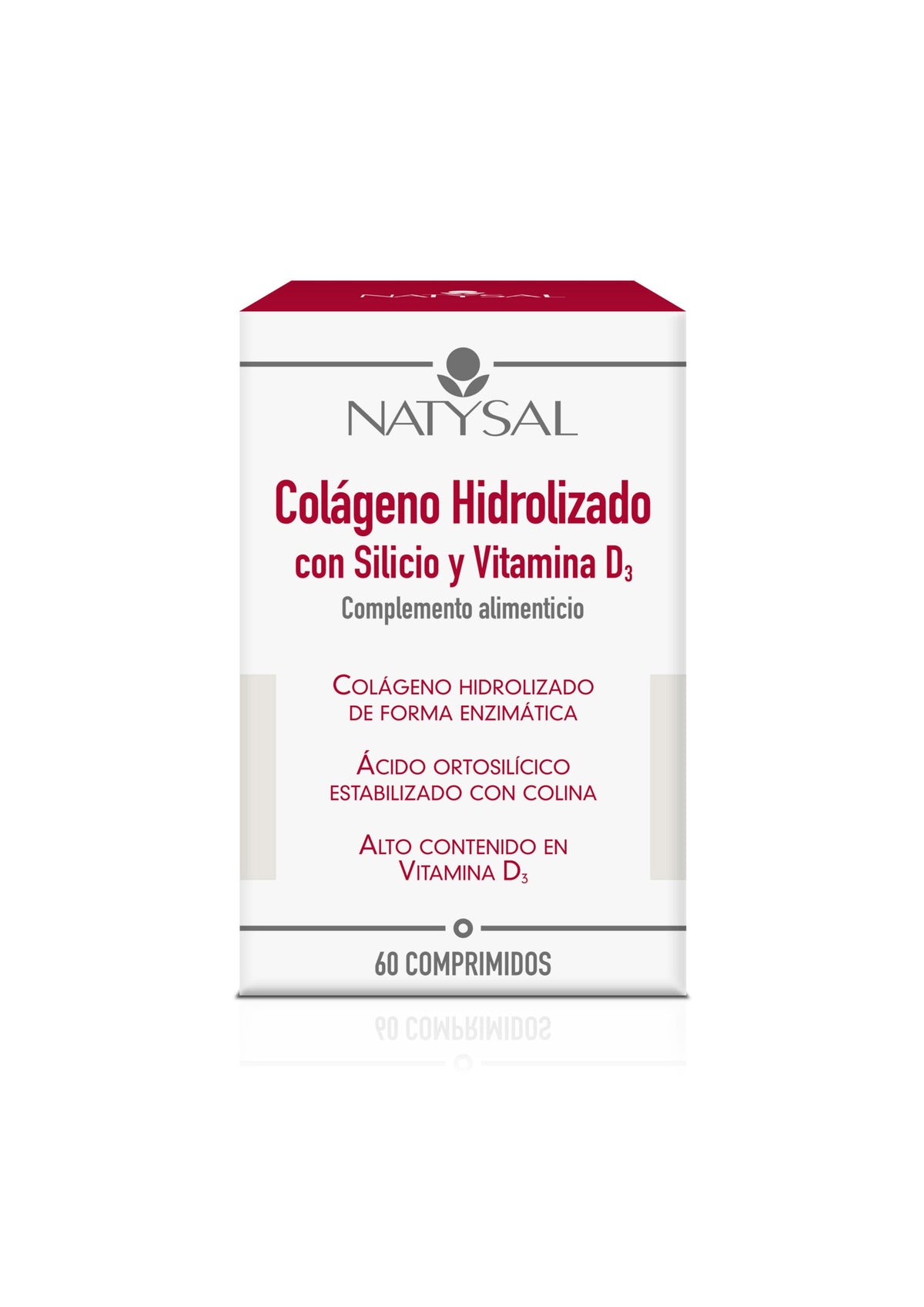 Natysal Colageno Con Silicio Vit D3 60 Comp